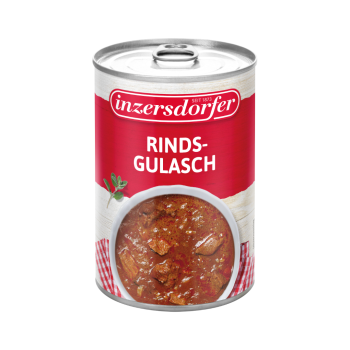 Inzersdorfer Rindsgulasch, 400 Gramm Dose